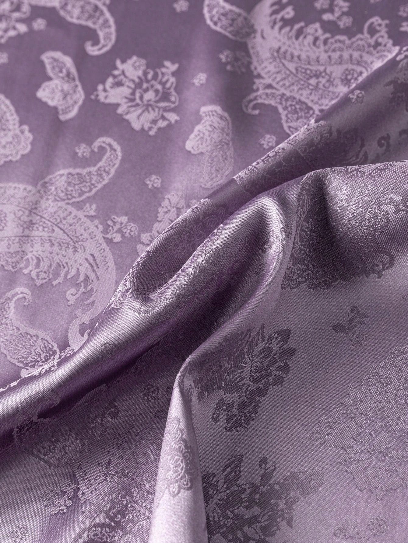 Short Sleeve Jacquard Floral Designs Split Thigh New Chinese Style Cheongsam Qipao Dress