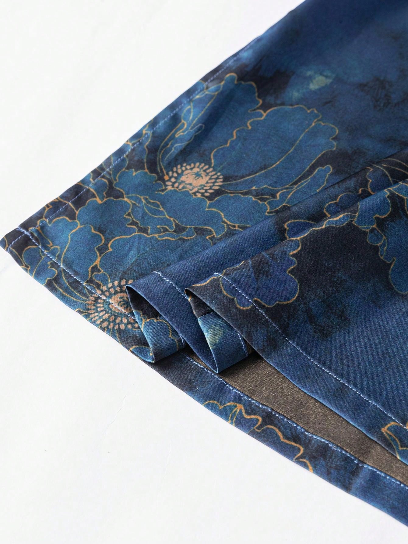 Short Sleeve Floral Designs New Chinese Style Cheongsam Qipao Dress